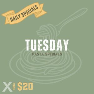 Tuesday Pasta Special