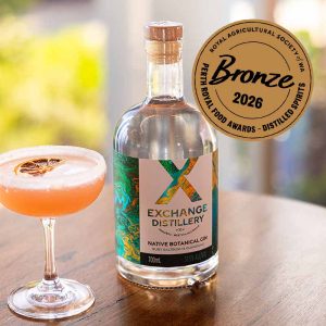 Native Botanical Gin, bronze medal winner
